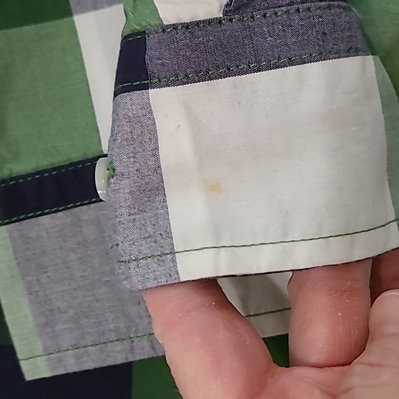 NWT J Khaki boy's long-sleeved button-up shirt size Medium - Picture 5 of 5